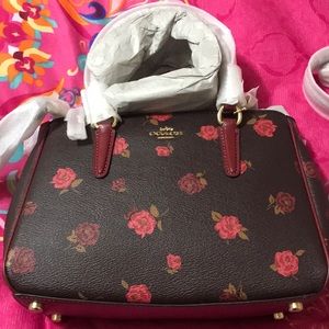 Coach Poppy Flower Handbag New with tags